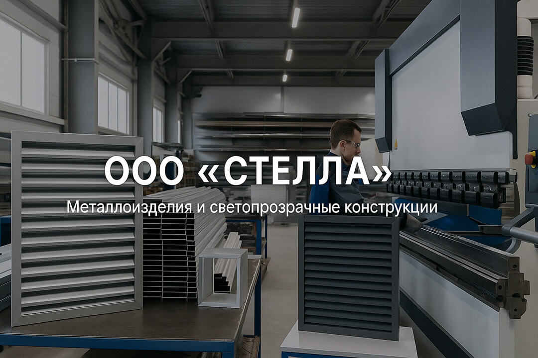 Производство вентиляционных решеток и металлоизделий
